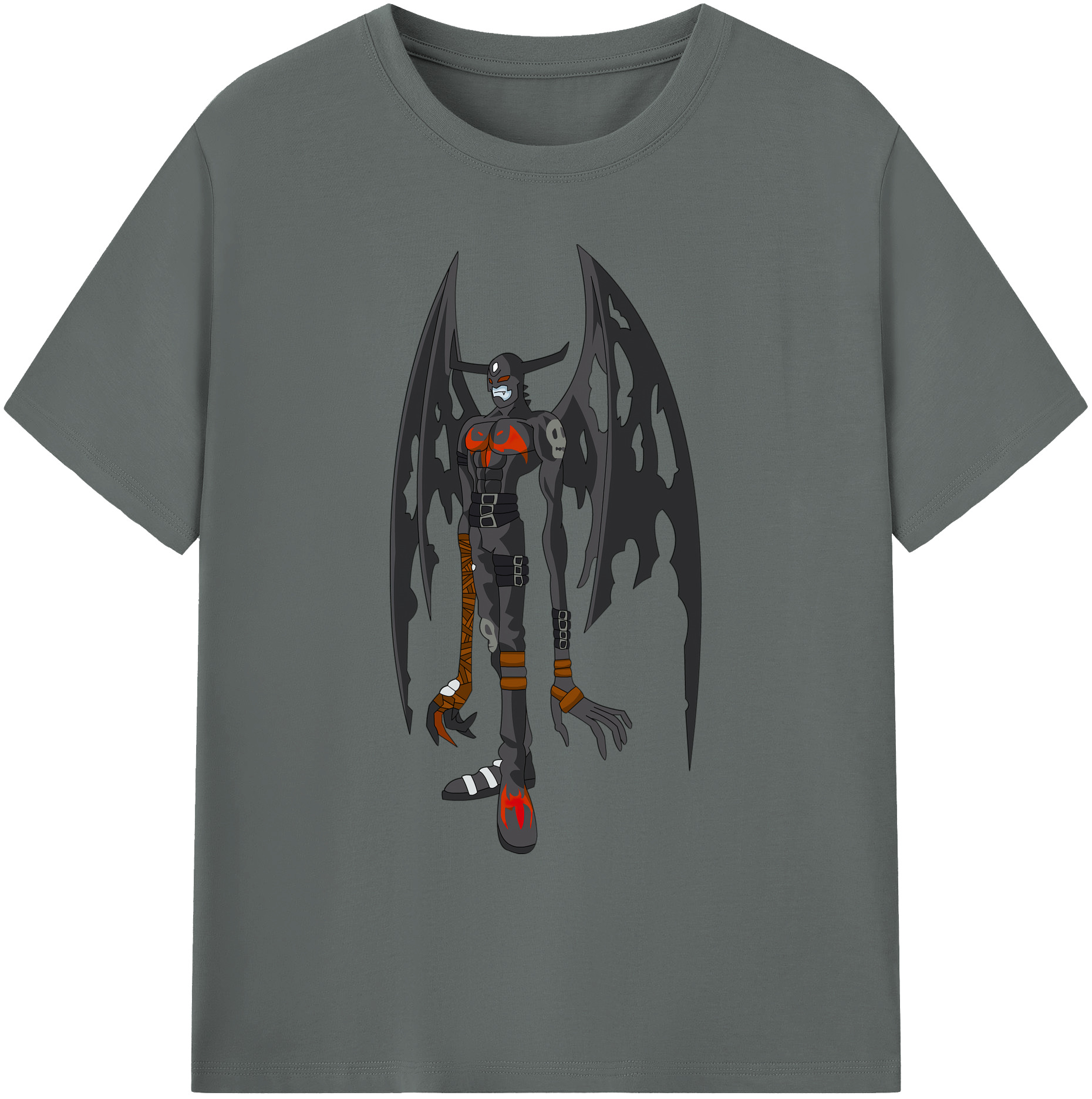 （画像用） Digimon デジタルモンスター/デジモン 綿100％ メンズ半袖Tシャツ｜肌触りやわらか＆通気性